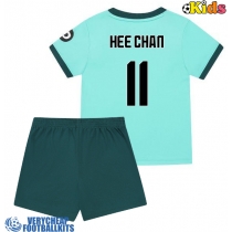 Wolves Hee-chan Hwang #11 Replica Away Minikit 2025-26 Short Sleeve (+ pants)